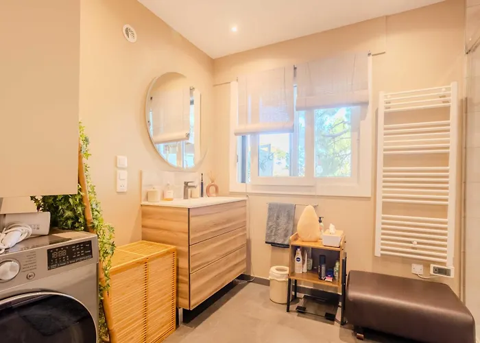 Bright A-c With Sea View - Antibes * Αντίμπ