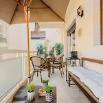 Bright A-c With Sea View - Apartment Antibes